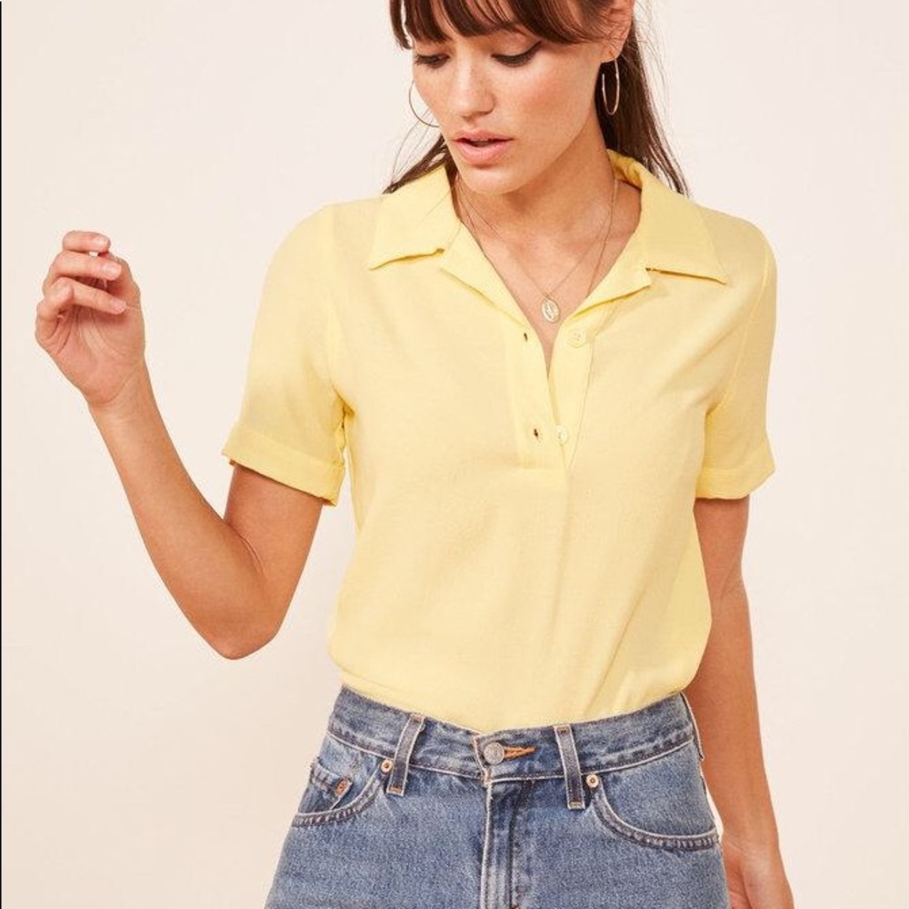 NEW WITH TAGS! Reformation Eddy top.